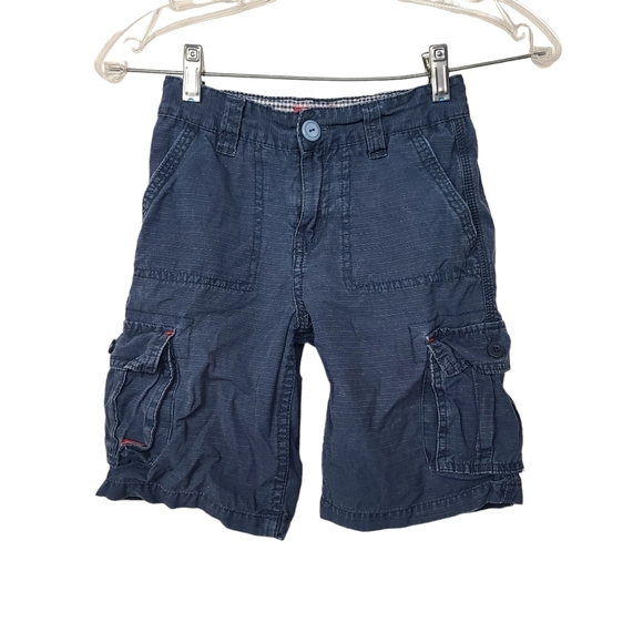 Levi's Blue Cargo Shorts 7X - Picture 1 of 6